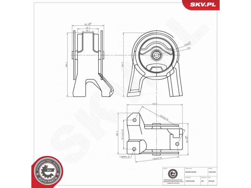 Mounting, engine 75SKV026 - image 7