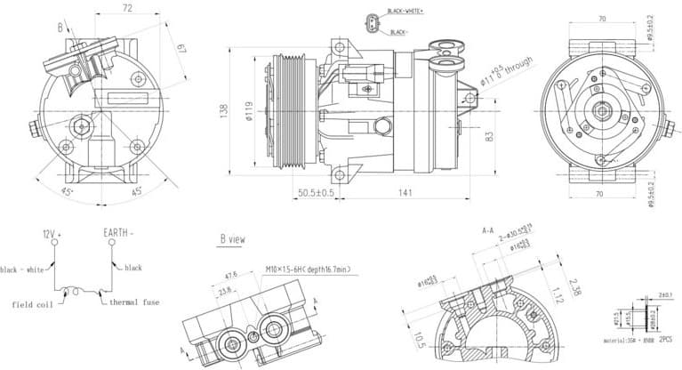 Compressor, air conditioning >>> Easy2Fit <<< 8FK 366 200-591 - image 6