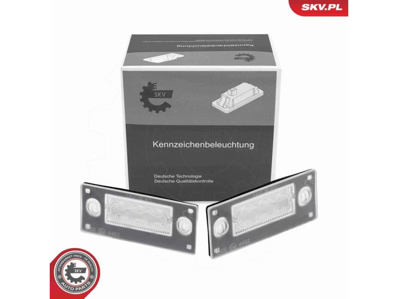 Licence Plate Light 72SKV561