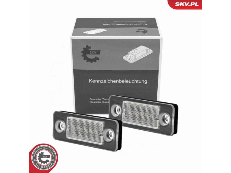 Licence Plate Light 72SKV608