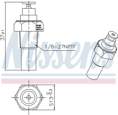Sensor, coolant temperature 207002 - image 6