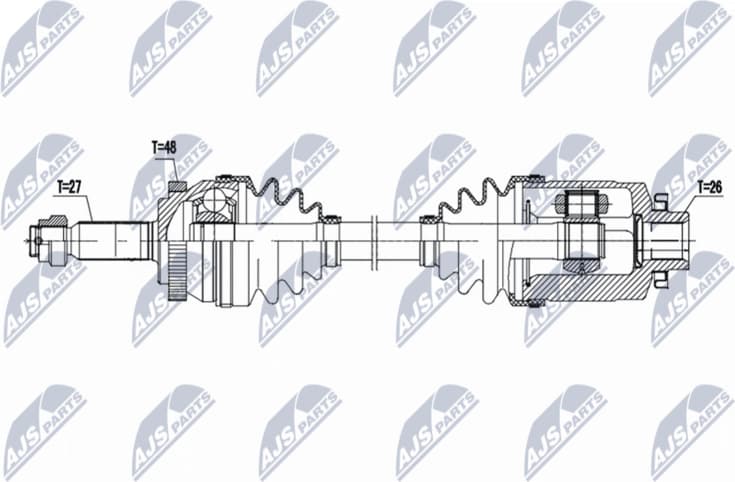 Drive Shaft NPW-HY-630