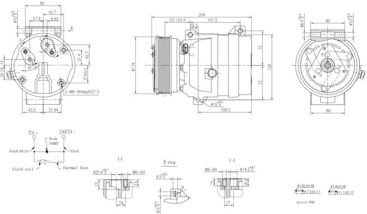 Compressor, air conditioning >>> Easy2Fit <<< 8FK 366 200-401 - image 6