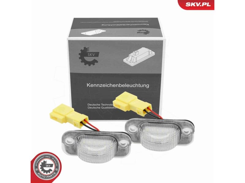 Licence Plate Light 72SKV556