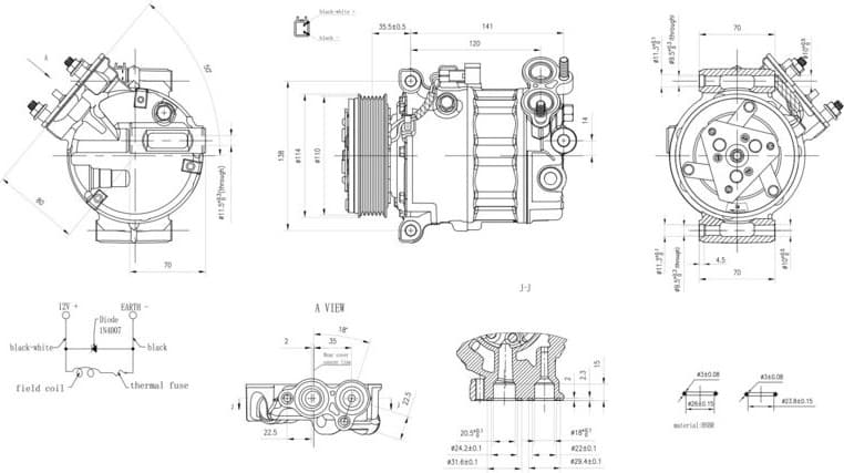 Compressor, air conditioning >>> Easy2Fit <<< 8FK 366 200-771 - image 6
