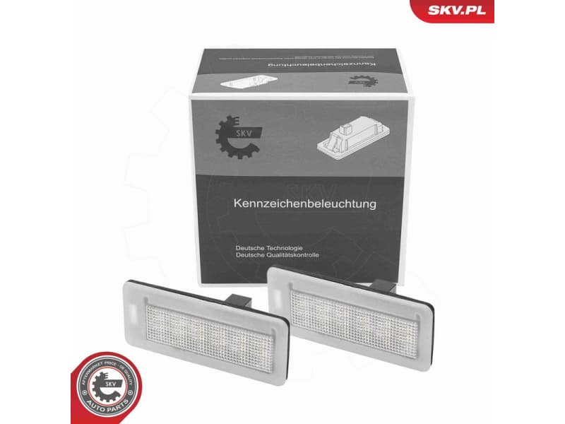 Licence Plate Light 72SKV620