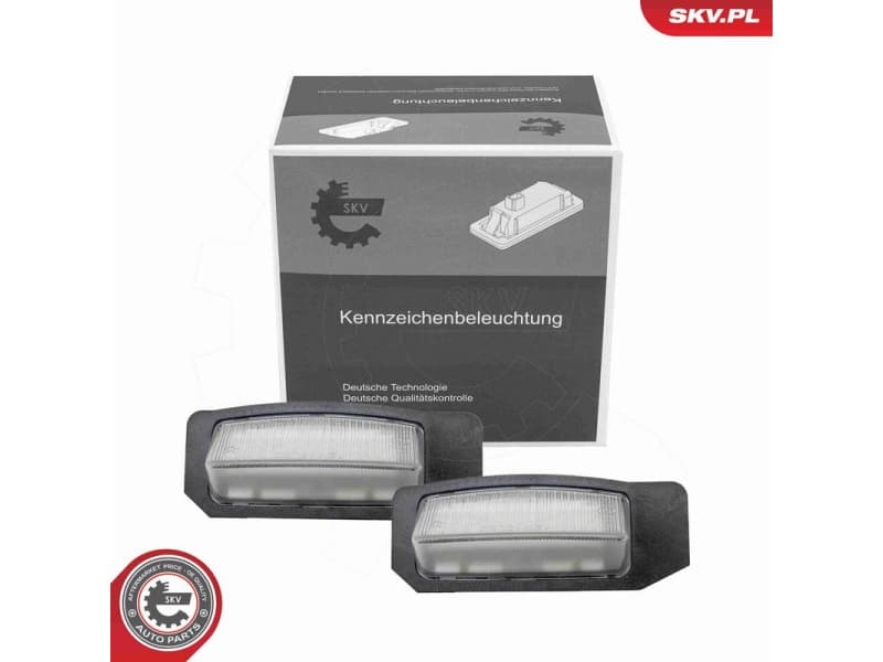 Licence Plate Light 72SKV611