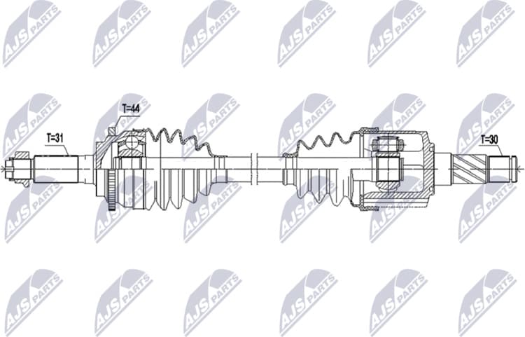 Drive Shaft NPW-MZ-133