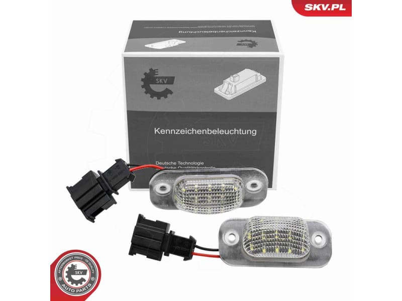 Licence Plate Light 72SKV553
