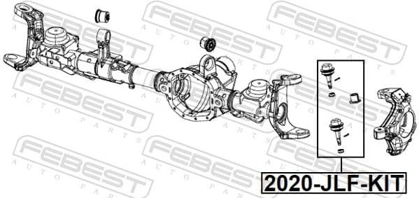 Ball Joint 2020-JLF-KIT - image 2