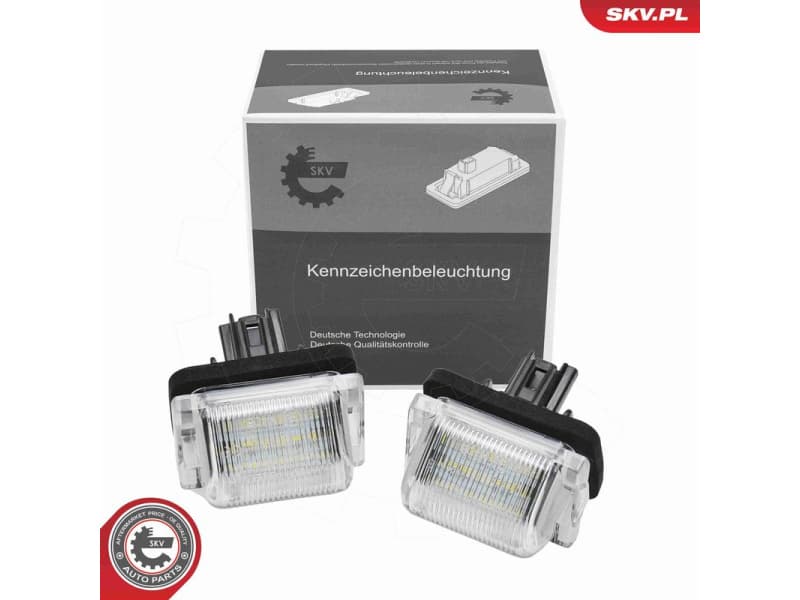 Licence Plate Light 72SKV583