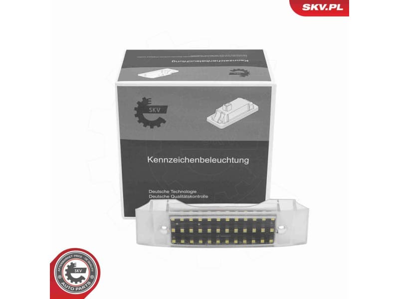 Licence Plate Light 72SKV596