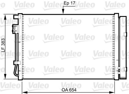 Condenser, air conditioning 814362