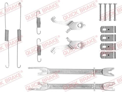 Accessory Kit, brake shoes 105-0888S