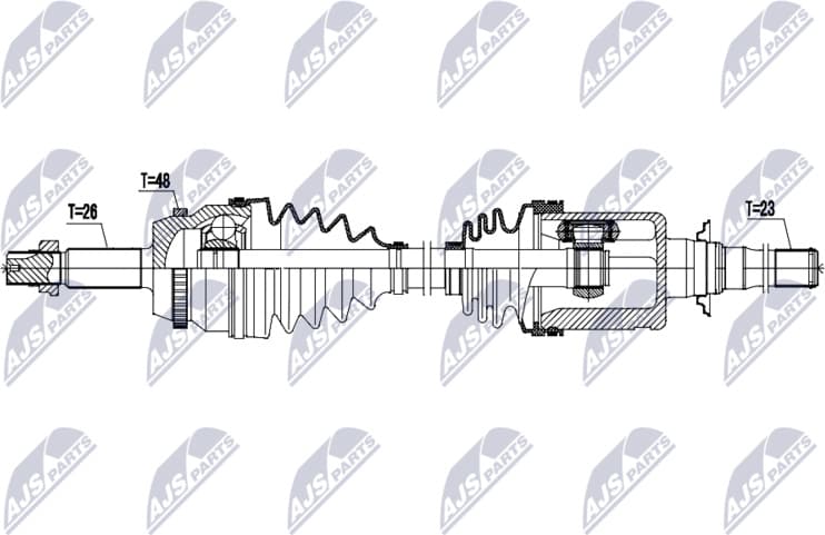 Drive Shaft NPW-TY-230