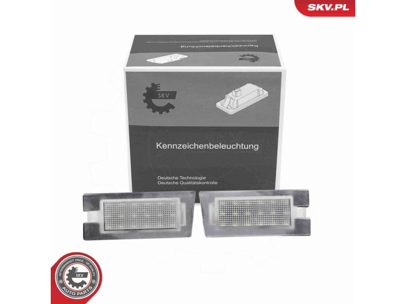 Licence Plate Light 72SKV613