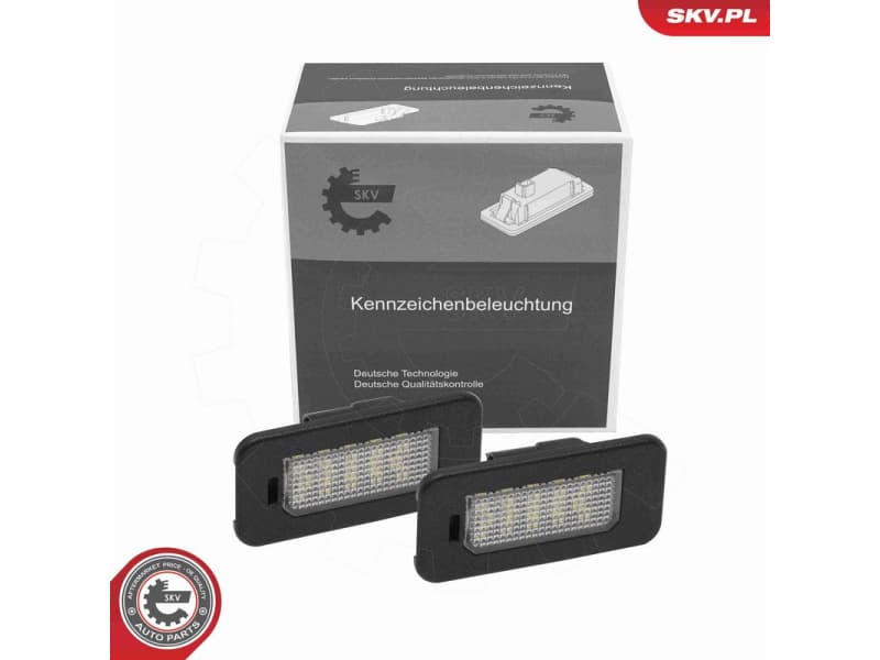 Licence Plate Light 72SKV623