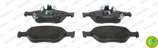 Brake pads front, Top Quality FDB1890 - image 2