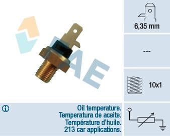 Sensor, coolant temperature 31610