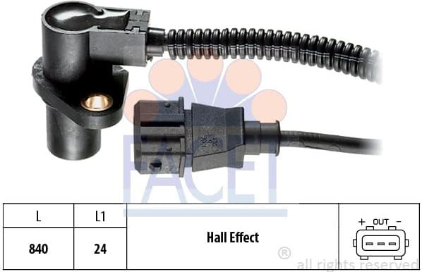 Sensor crankshaft position 9.0314 - image 2