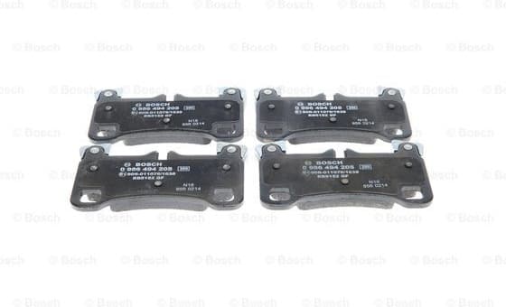 Brake Pad Set, disc brake 0986494205 - image 6