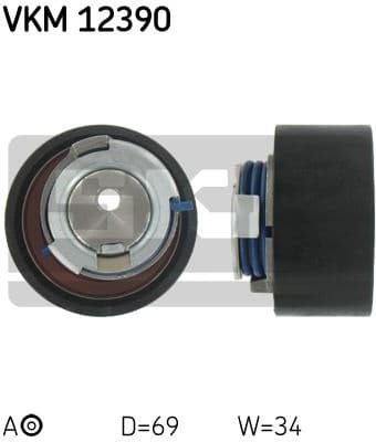 Tensioner belt VKM12390 - image 2