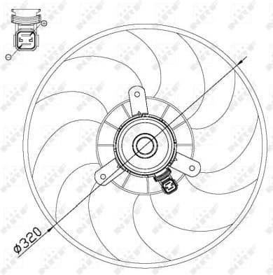 Fan, engine cooling 47514 - image 3