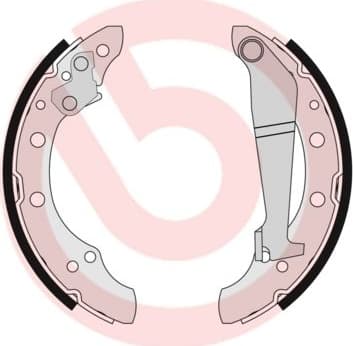 Brake Shoe Set ESSENTIAL LINE S85508