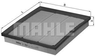 Filter air LX2683 - image 2