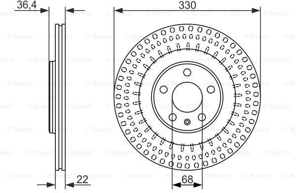 Brake Disc 0986479750 - image 6
