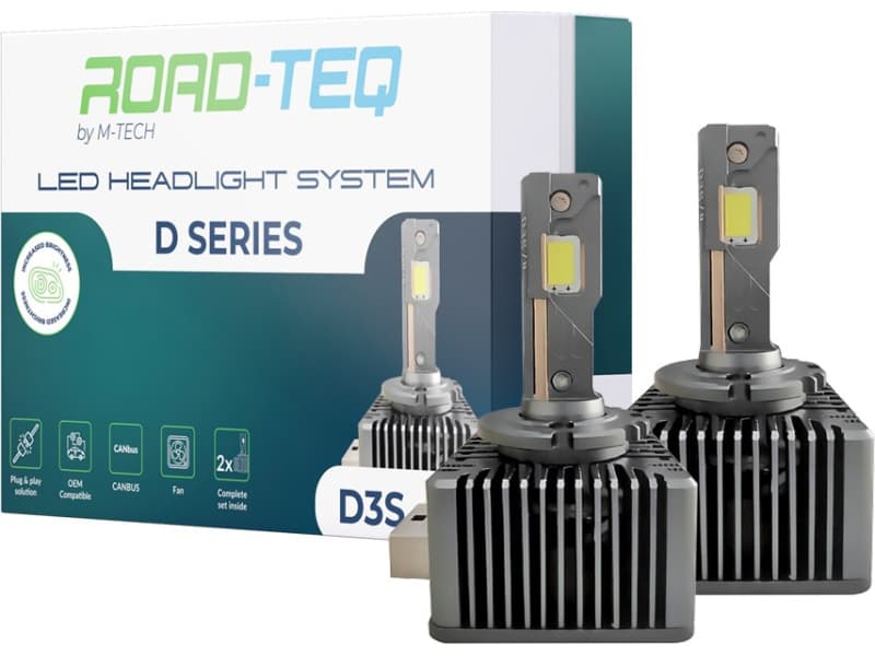 Lemputės D3S LED ROAD-TECH Plug&Play kmpl (2vnt) - LZND3S