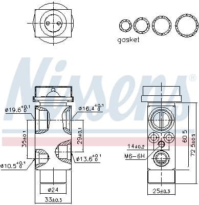 Expansion Valve, air conditioning 999479 - image 6