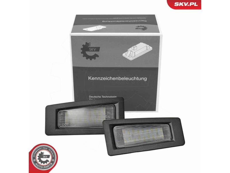Licence Plate Light 72SKV580