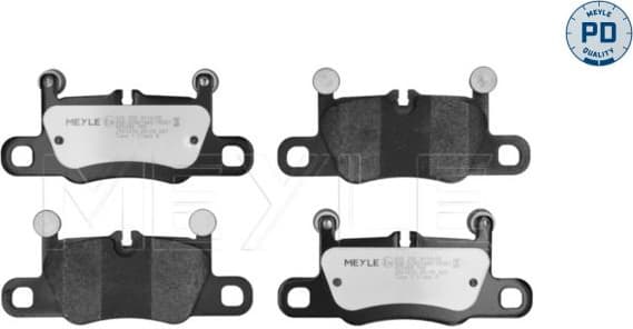 Brake Pad Set, disc brake MEYLE-PD: Advanced performance and design. 025 256 9114/PD