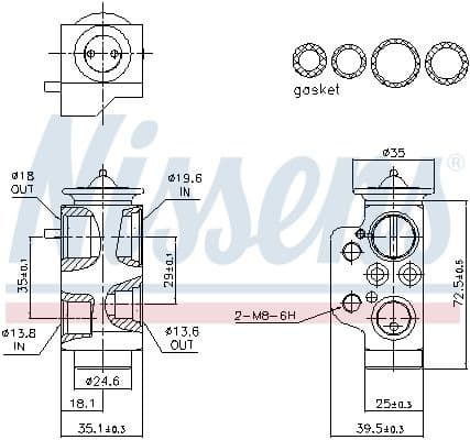 Expansion Valve, air conditioning 999486 - image 6