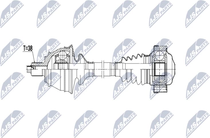 Drive Shaft NPW-VW-239