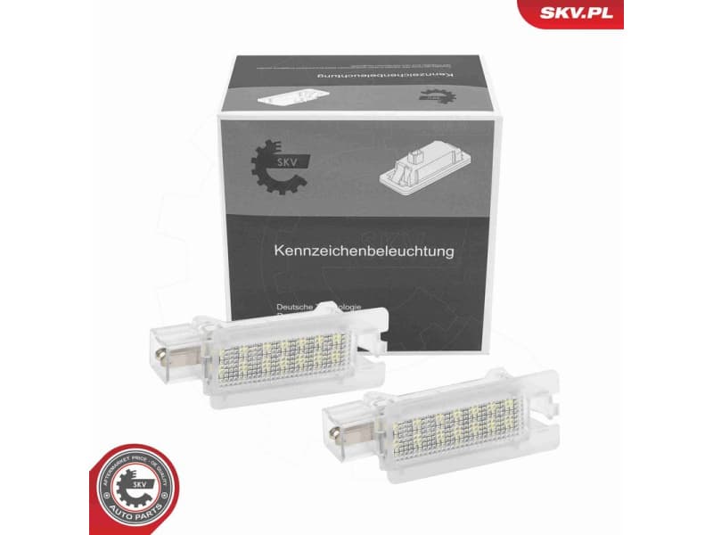 Licence Plate Light 72SKV607