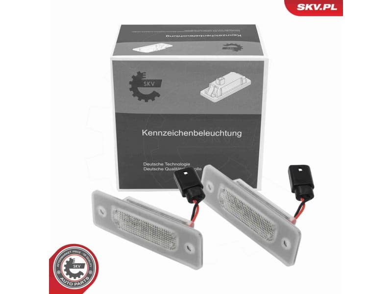 Licence Plate Light 72SKV567