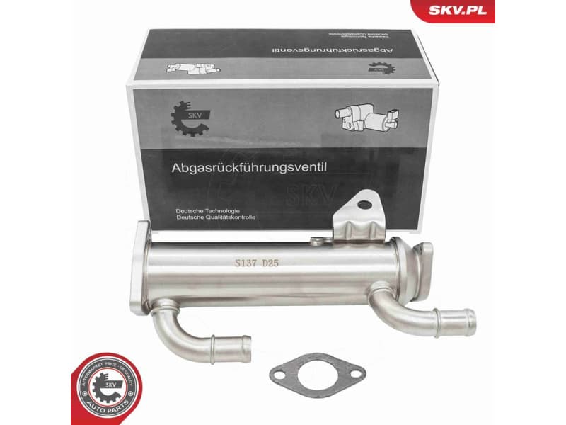 Cooler, exhaust gas recirculation 14SKV332