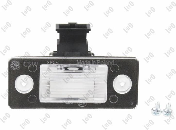 Licence Plate Light LORO 048-09-900