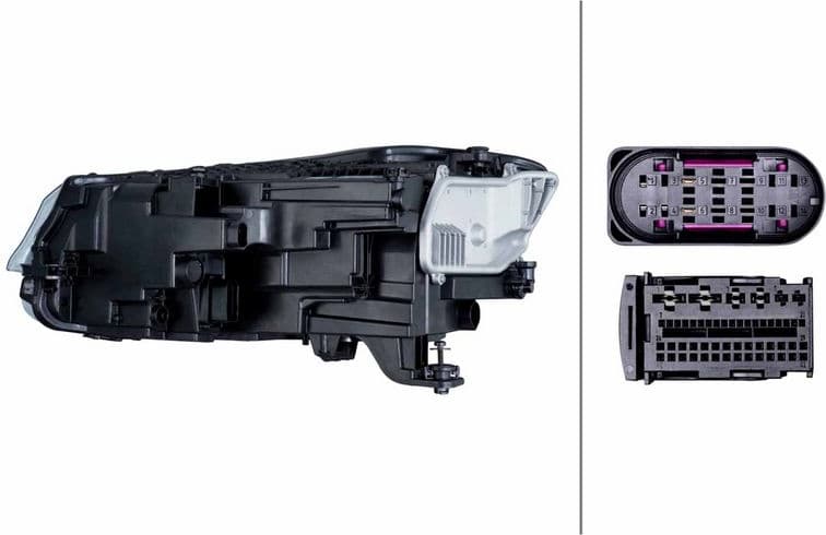 Headlight 1EX 354 867-021 - image 2