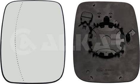 Mirror Glass, exterior mirror 6467083