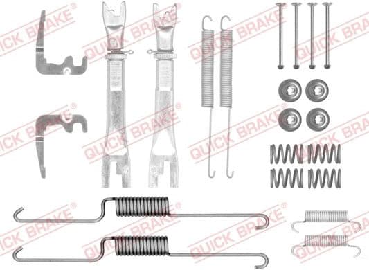 Accessory Kit, brake shoes 105-0026X-02S
