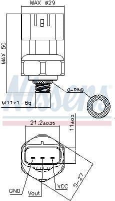 Pressure Switch, air conditioning 301037 - image 5