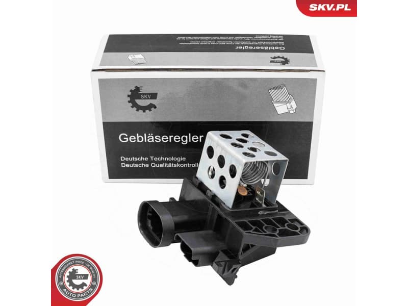 Resistor, interior blower 95SKV091