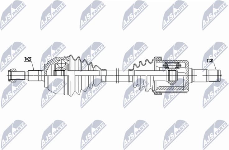 Drive Shaft NPW-FR-183