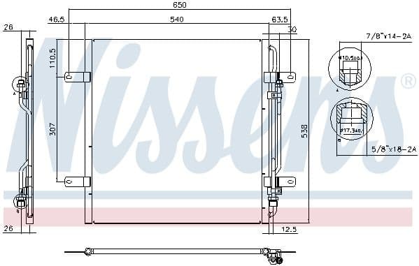 Condenser, air conditioning 94337