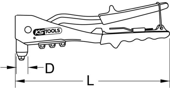 Blind Rivet Pliers 150.9510 - image 6