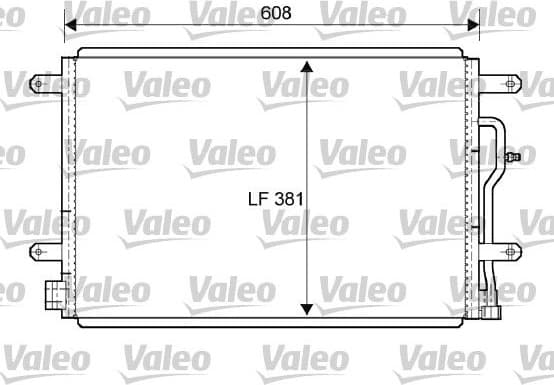 Condenser, air conditioning 818190 - image 2