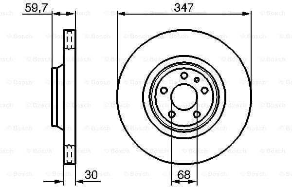 Brake Disc 0986479260 - image 5